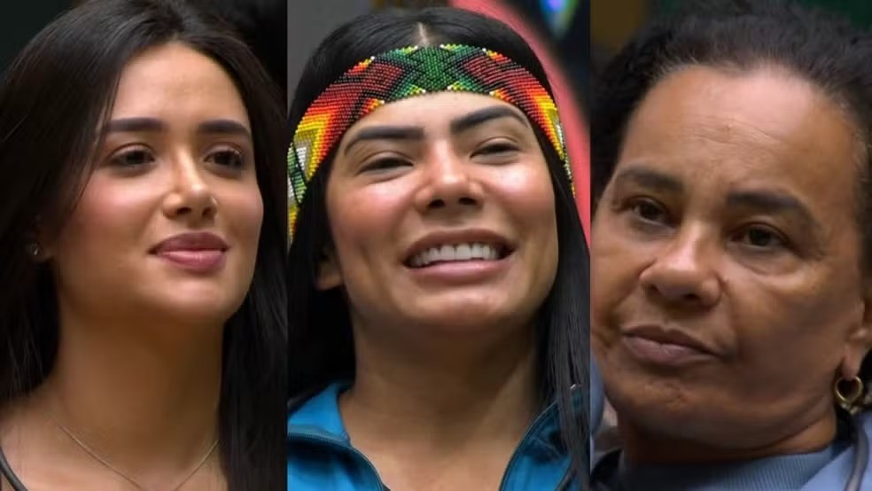 Enquete BBB 26: parcial atualizada aponta quem sai amanhã no paredão entre Jordana, Marciele e Solange Couto
