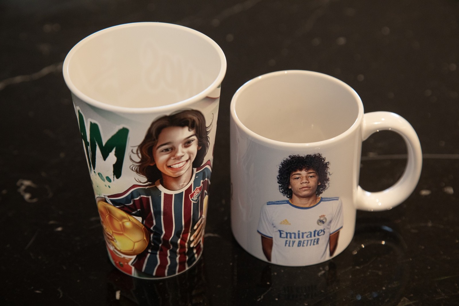 Detail of the apartment of the actress Clarice Alves and her husband, the player Marcelo — Photo: Ana Branco