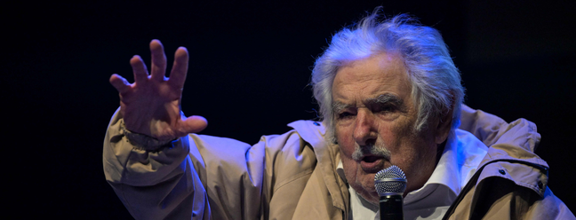 Mujica 'está bem' após radioterapia para tratar câncer de esôfago, diz médica — Foto: Eitan Abramovich/AFP
