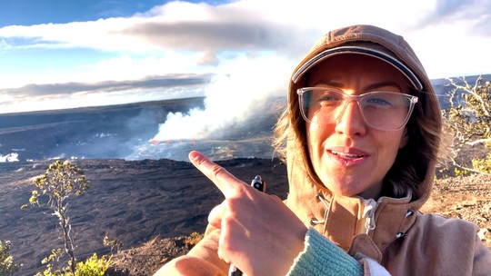 Vulcanóloga brasileira acompanha no Havaí a erupção no Kilauea, o vulcão mais ativo do mundo; veja vídeo
