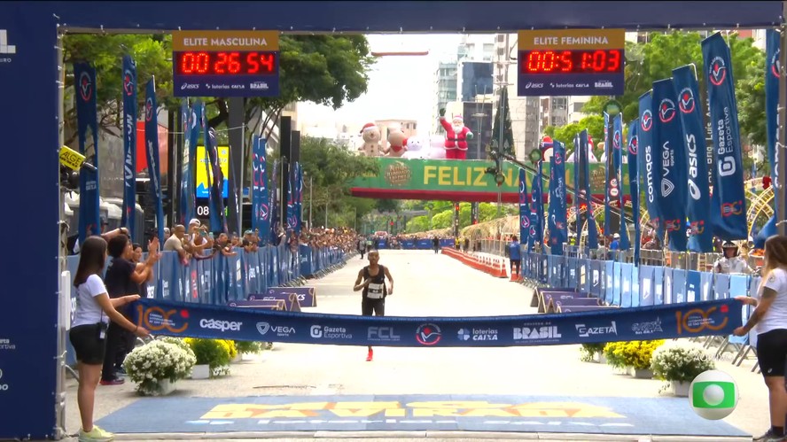 Sisilia Panga, da Tanzânia, venceu a São Silvestre