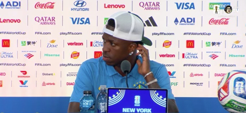 Vinicius Jr defende inclusão durante a Copa do Mundo 2026