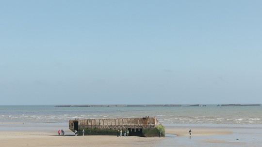 Aumento do nível do mar ameaça praias históricas do 'Dia D' na França; entenda