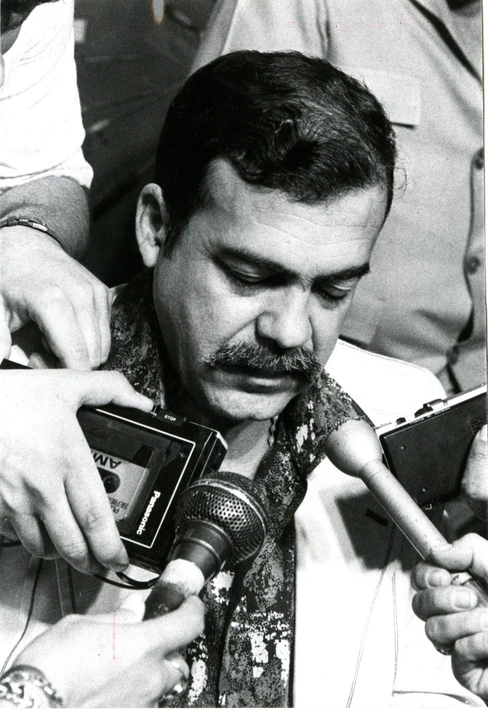 Lindomar Castilho, em 1981, após o crime que chocou o Brasil — Foto: Antonio Moura / Agência O Globo