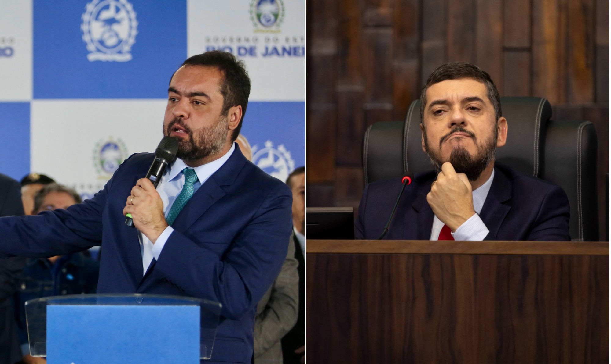 Pacote do governo empaca na Alerj com a briga entre Castro e Bacellar
