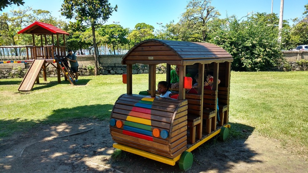 Parque das crianças, no Aterro do Flamengo, terá apresentações de circo, teatro infantil, shows musicais, teatro de fantoches e recreação — Foto: Divulgação