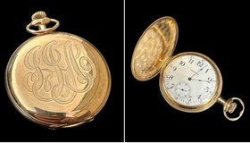 Relógio de ouro do passageiro mais rico do Titanic vai a leilão e pode ser vendido por R$ 1 milhão