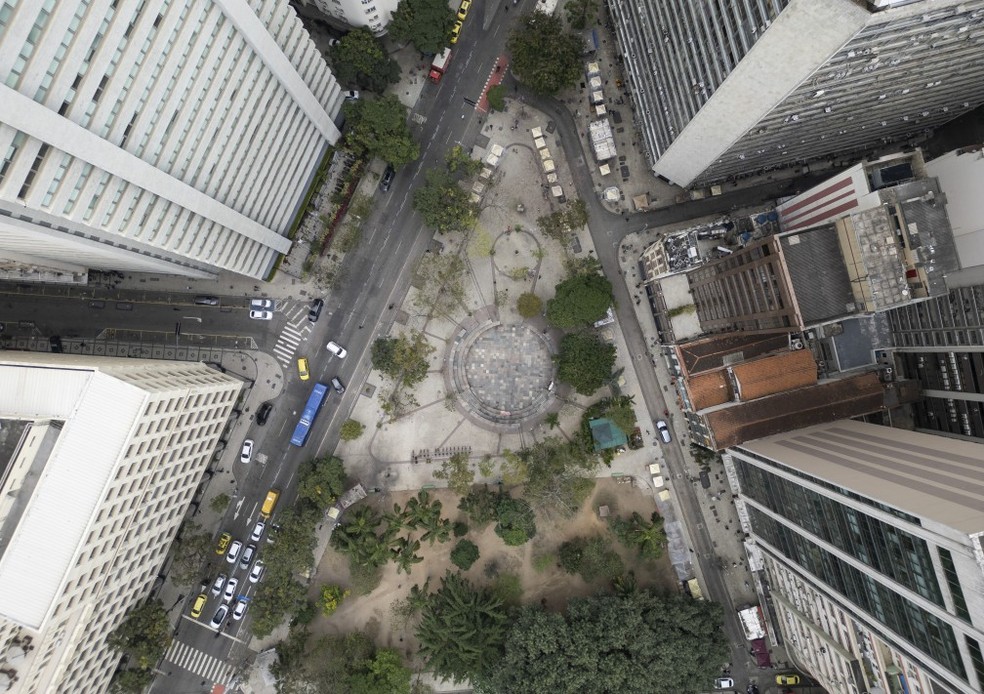 Terreno no Buraco do Lume vai dar lugar a prédio com mais de 700 apartamentos, o maior do Reviver Centro — Foto: Márcia Foletto / Agência O Globo