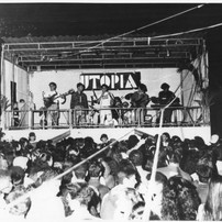 Samuel, Sérgio e Bento formaram o grupo Ponte Aérea, que depois se tornaria Utopia e, em seguida, Mamonas Assassinas. — Foto: Reprodução