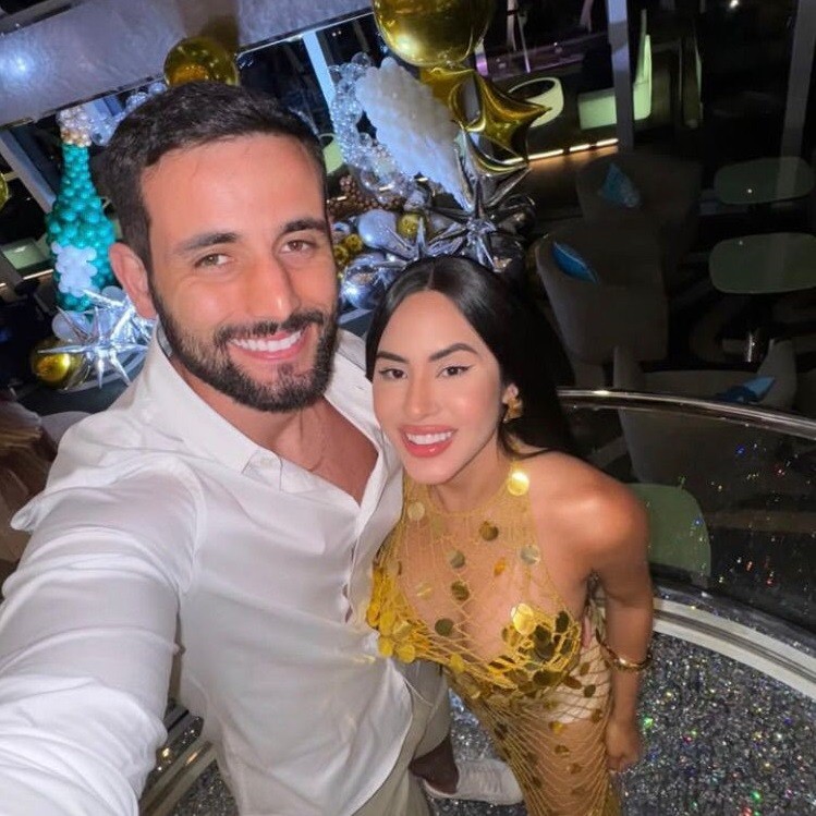 Os ex-"BBB"s 24 Matheus e Isabelle terminaram o noivado em 2025 — Foto: Reprodução/Instagram