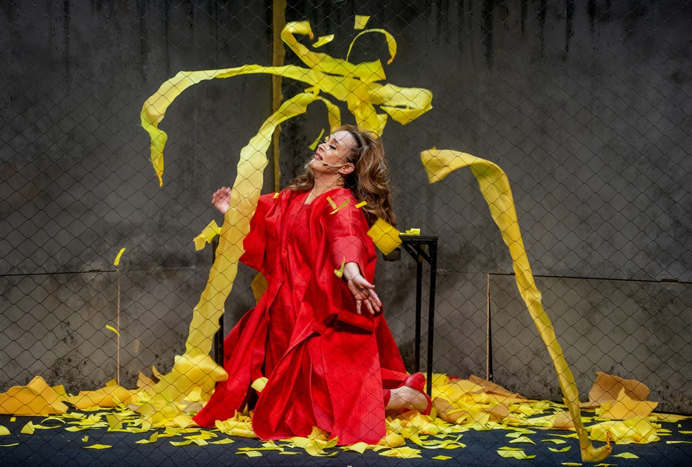 ‘O papel de parede amarelo e eu’ — Foto: Priscila Prade? divulgação