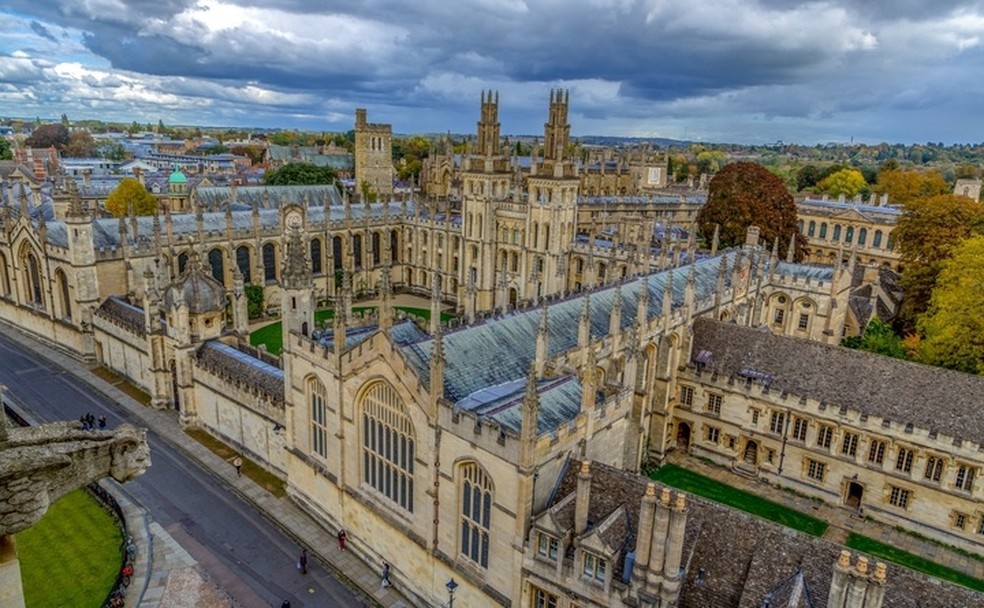 Universidade de Oxford - Reino Unido — Foto: Reprodução