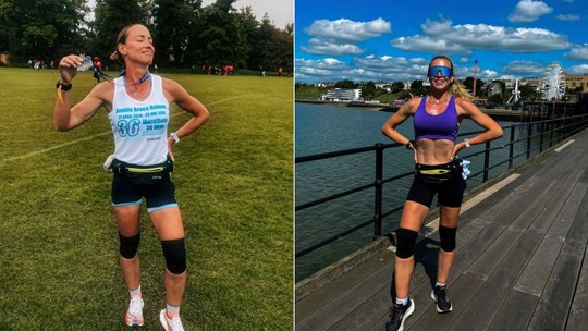 Corredora completa 36 maratonas em 36 dias, apesar dos médicos alertarem que ela não viveria além dos 16 anos