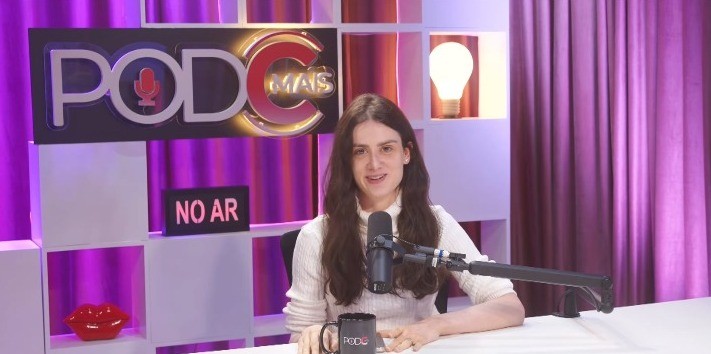 Laura Portioli also follows in the footsteps of her father, presenter Celso Portioli — Photo: Reproduction/Instagram