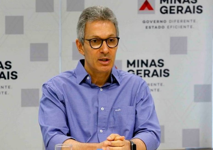 O governador de Minas Gerais, Romeu Zema (Novo)