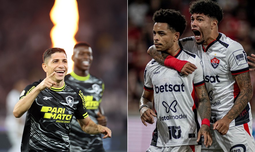 Botafogo e Vitória se enfrentam neste sábado, no estádio Nilton Santos