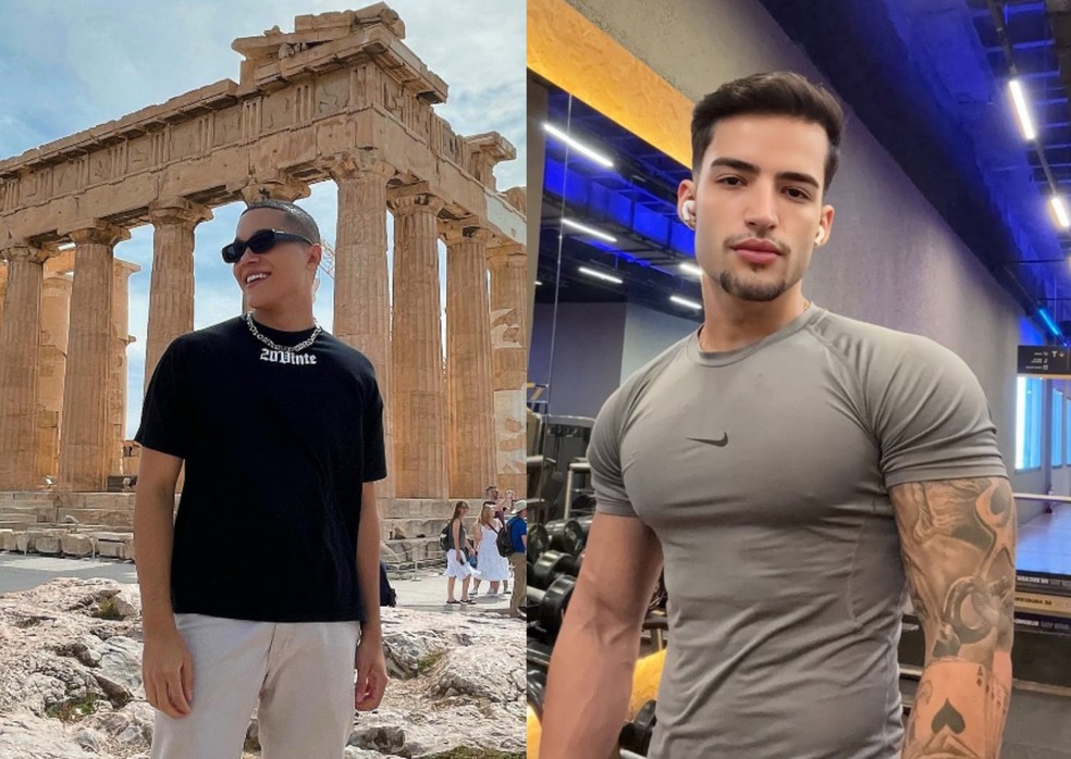 Yago Campos (esquerda) e Ryan Silveira — Foto: Reprodução/Instagram