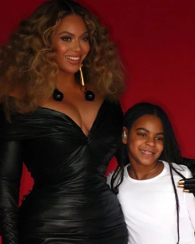 Beyoncé e Blue Ivy — Foto: Reprodução 