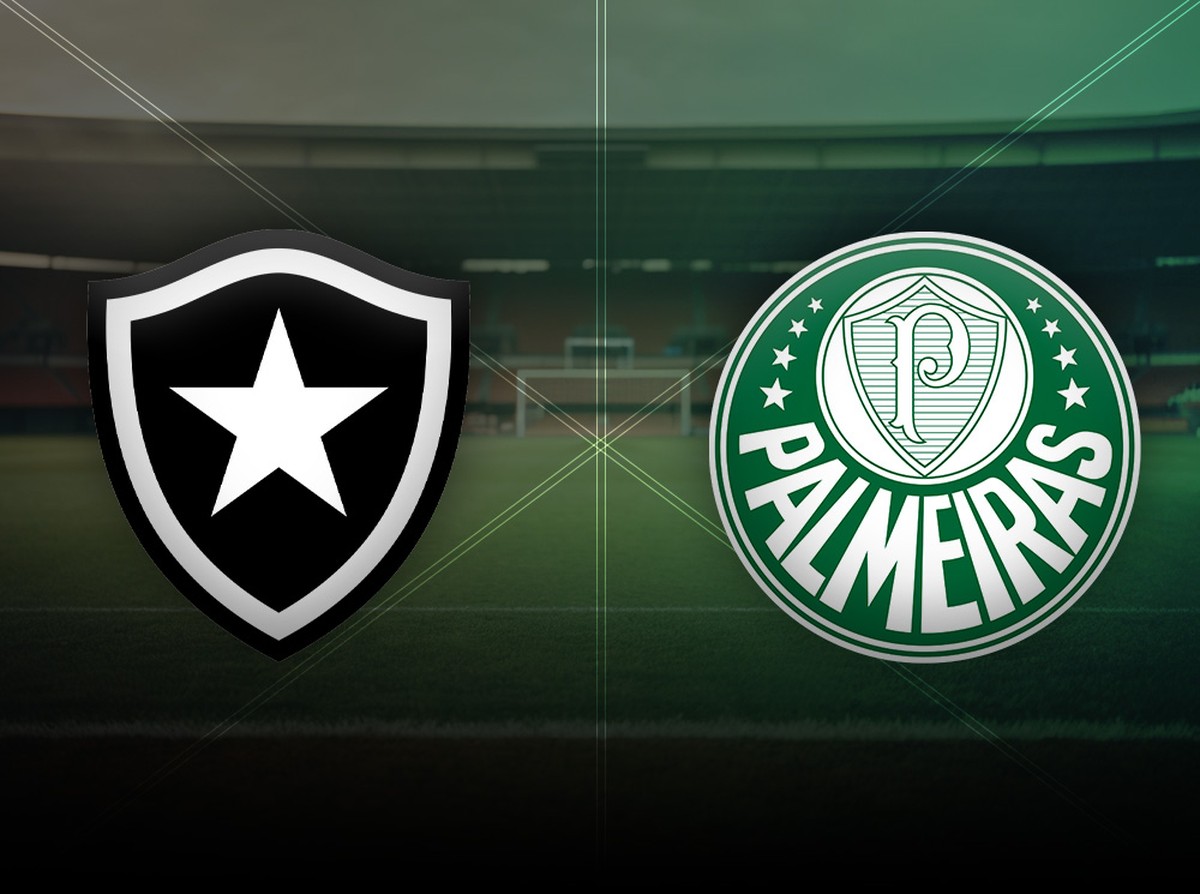 Botafogo x Palmeiras onde assistir ao vivo ao jogo do Brasileirão