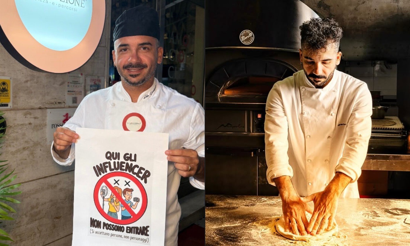 Pizzaiolo proíbe entrada de influenciadores em restaurante na Itália após conta de R$ 360 não ser paga - QTU Questões do Universo
