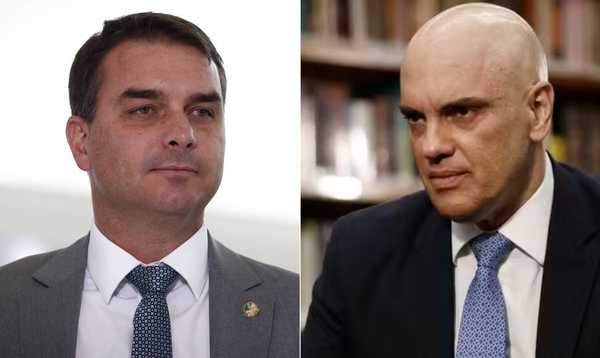 Flávio Bolsonaro repete retórica do pai e diz que Moraes 'vai ...