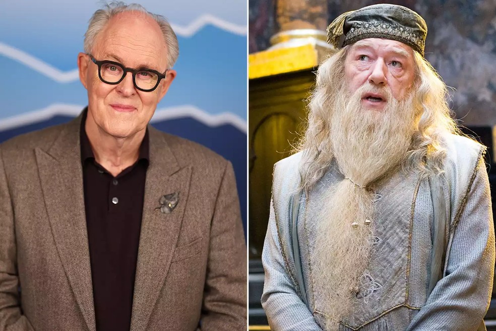 John Lithgow como Professor Albus Dumbledore — Foto: HBO/Warner Bros