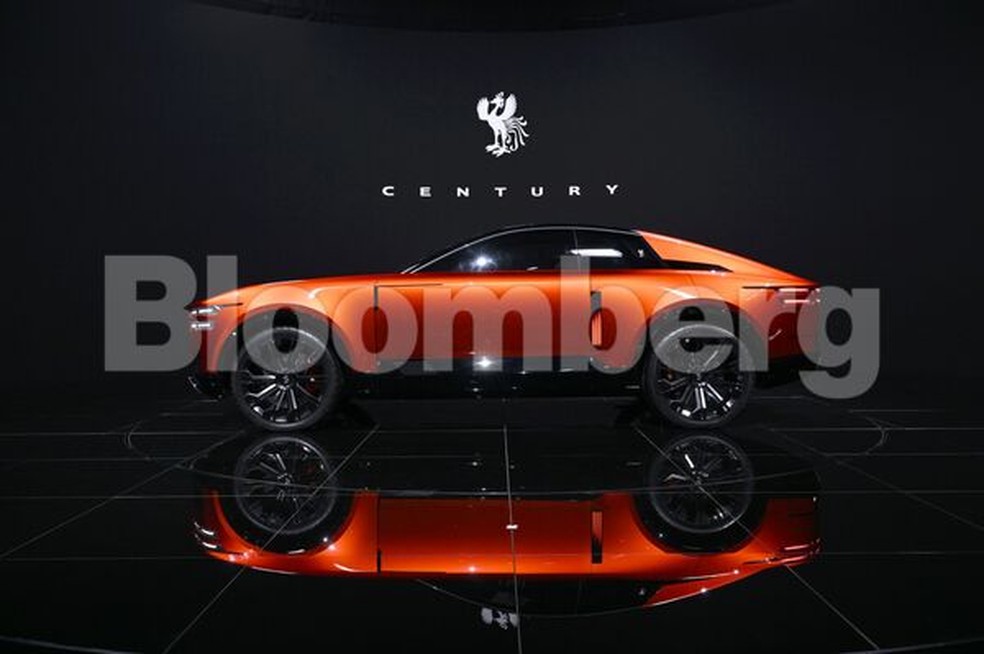Um protótipo do cupê Century, da Tokyo Motor Corp — Foto: Akio Kon/Bloomberg