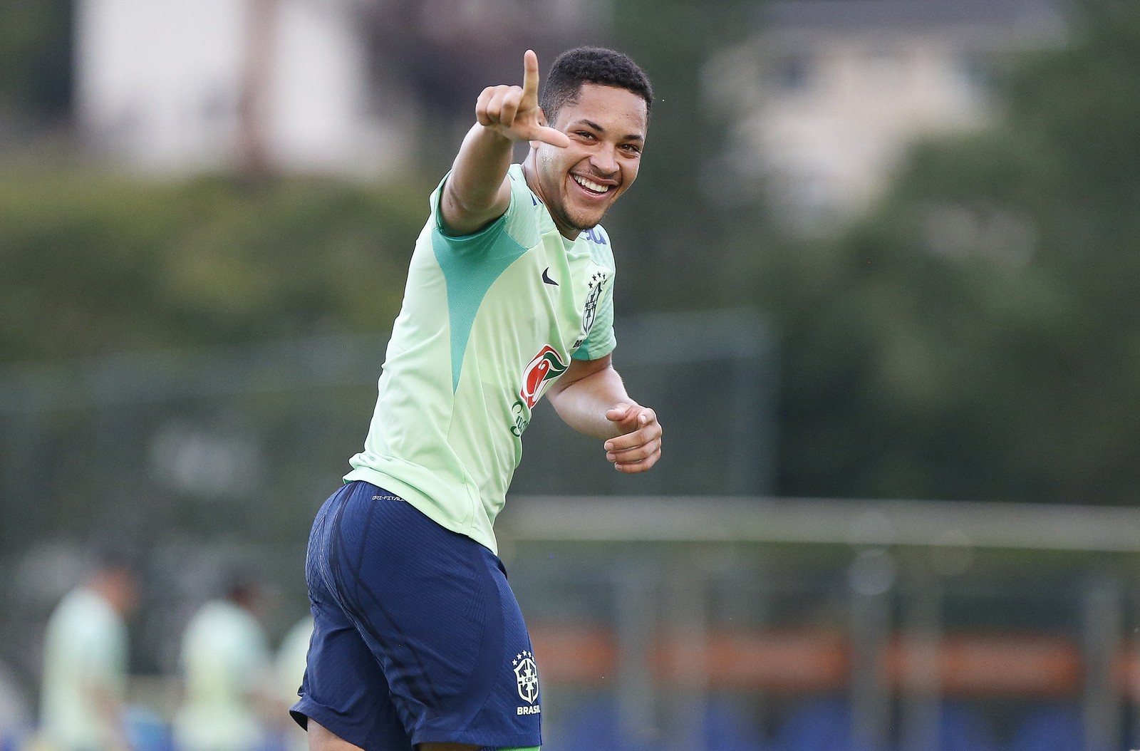 Vitor Roque é uma das grandes promessas do futebol brasileiro — Rafael Ribeiro / CBF