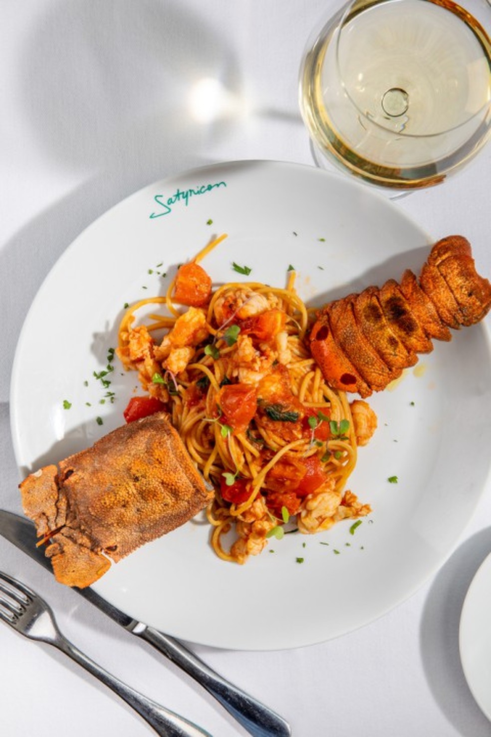 Cavaquinha com spaghetti e molho de tomate: R$ 286 - Foto: Divulga��o