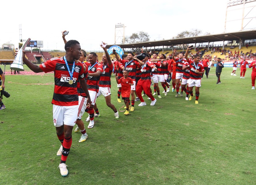 Flamengo foi campeão brasileiro sub-20 nesta quinta-feira