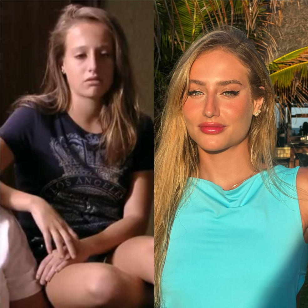 Bruna Griphao — Foto: Reprodução/TV Globo e Reprodução/Instagram