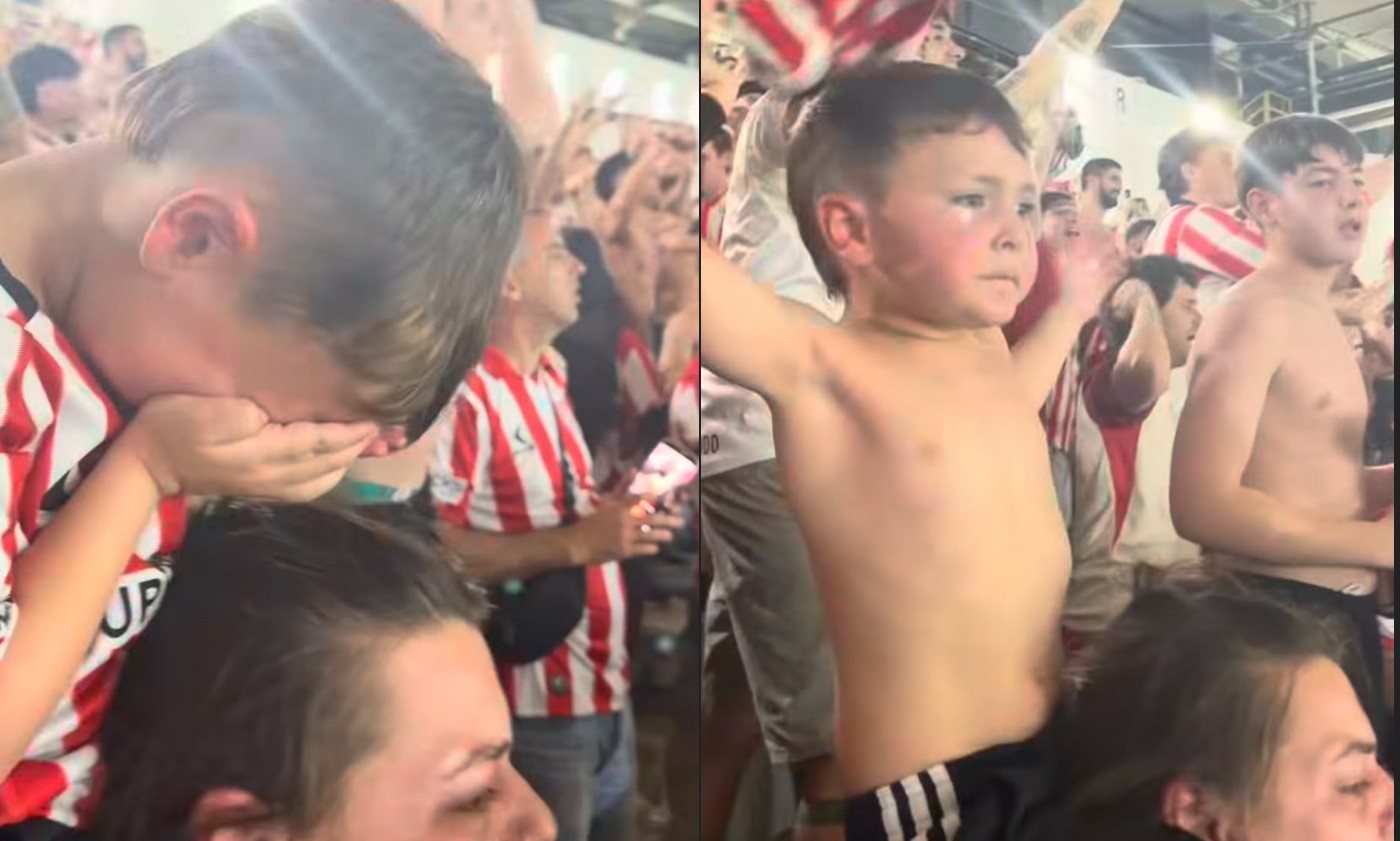 Sucesso na Copa de 2026, torcedor mirim do Estudiantes se emociona com classificação à final da Libertadores