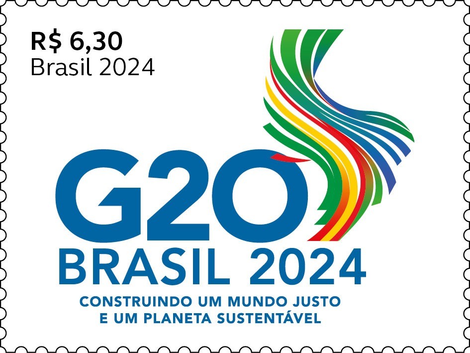 Chefes de Estado recebem selo especial do G20 emitido pelos Correios