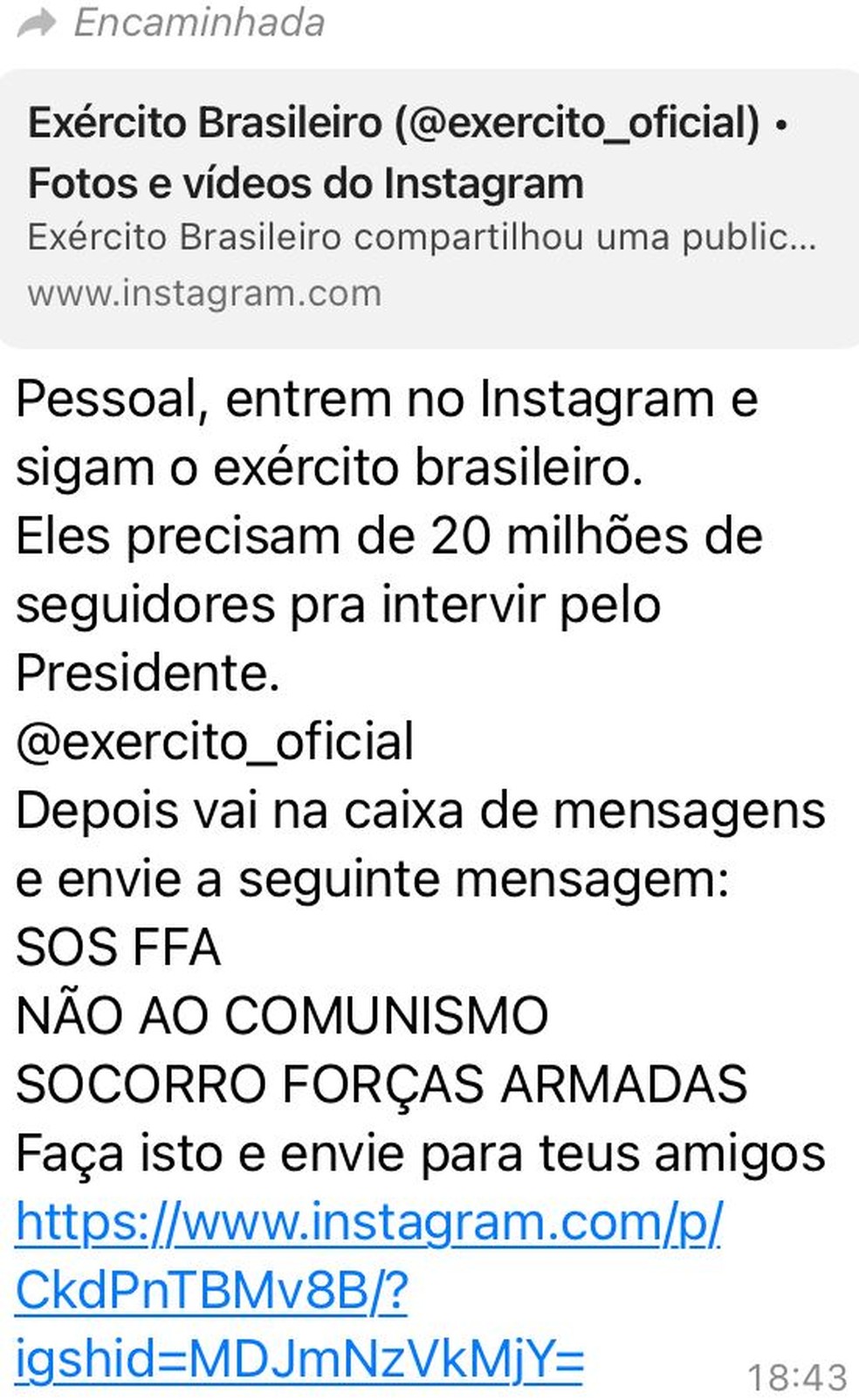 Exército Brasileiro 🇧🇷 on X: Whatsapp do EB! Cadastre nosso
