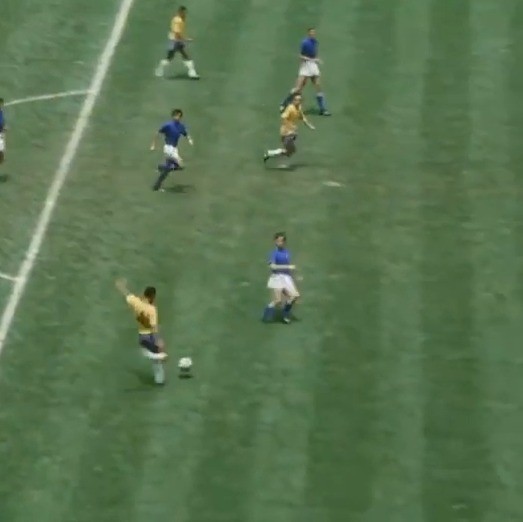 Vídeo de gol do Brasil na Copa de 1970 viraliza co