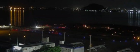 Vídeo mostra aeroporto Santos Dumont às escuras durante apagão que atingiu vários estados do país