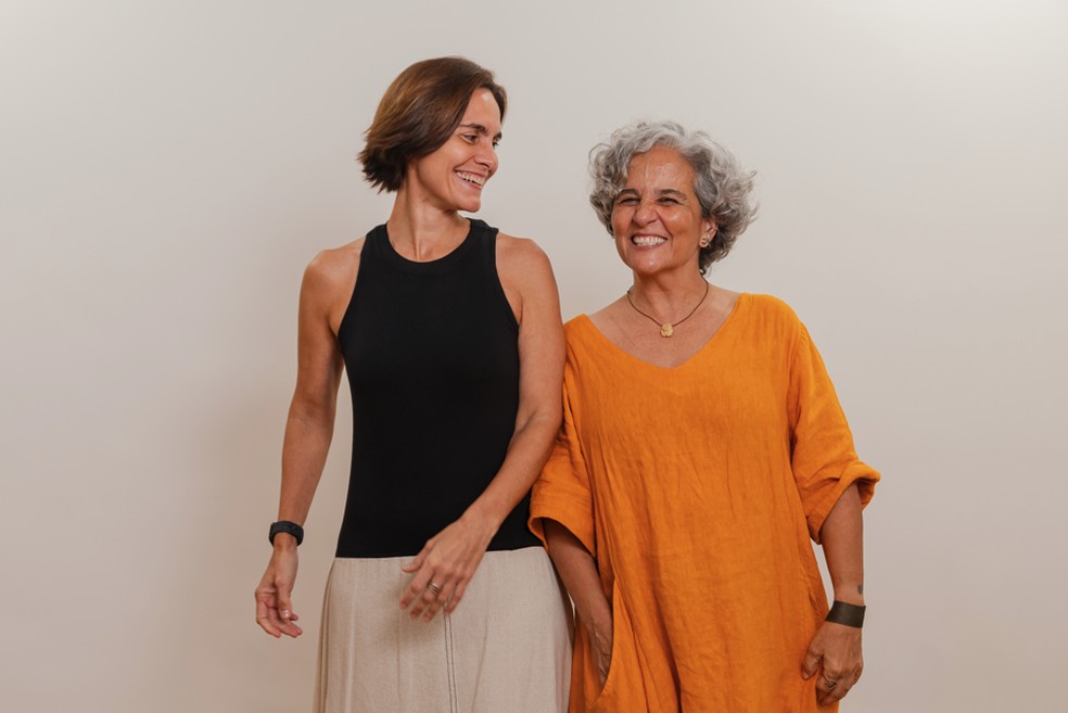 Catarina Amaral, diretora-executiva da Acaso Cultural (à esquerda), e Marcela Miller, responsável pela direção de conteúdo do centro cultural em Botafogo. — Foto: Divulgação/Leandro Joras