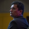 Após sair do Podemos abrindo mão da pré-candidatuta à Presidência, o ex-ministro Sergio Moro é cotado para vice de Luciano Bivar, presidente e pré-candidato ao Planalto do União Brasil, novo partido do ex-juiz - Edilson Dantas / Agência O Globo