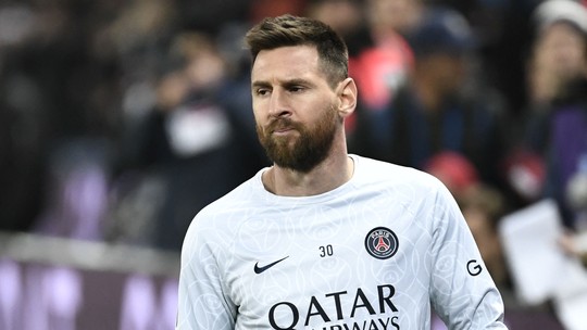 PSG confirma saída de Messi no final da temporada