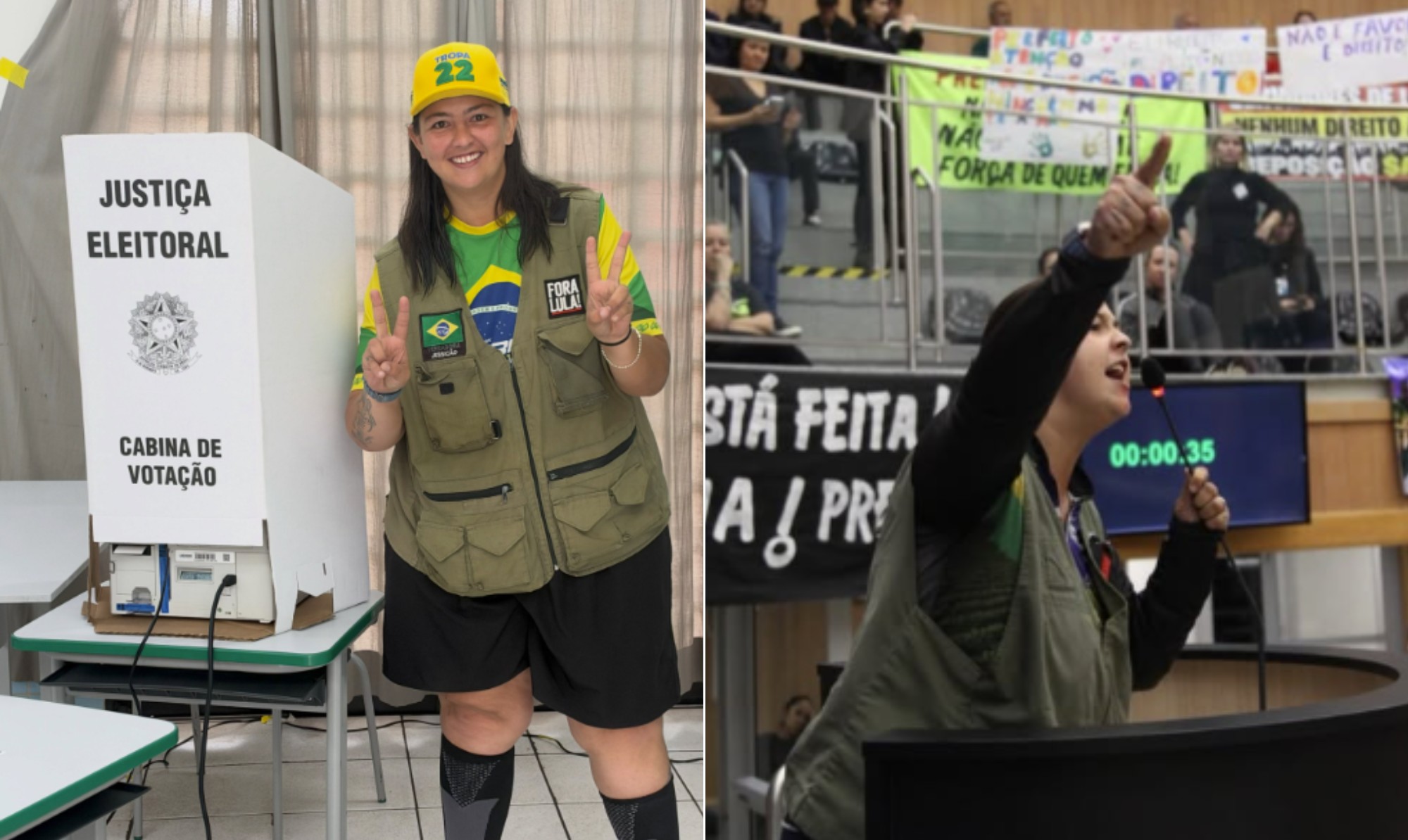 Deputada eleita no Paraná pede a seguidores que demitam funcionários que votaram no Lula
