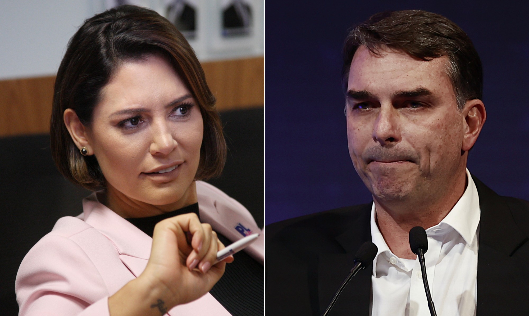 Paz na família? Entenda reconciliação entre Flávio e Michelle em meio a 'momento difícil' da campanha
