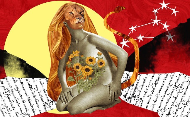 Representação astrológica do horóscopo e signos do zodíaco