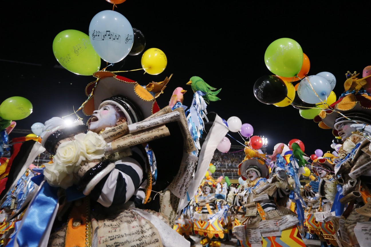 Desfile da Vila Isabel — Foto: Marcelo Theobald / Agência O Globo