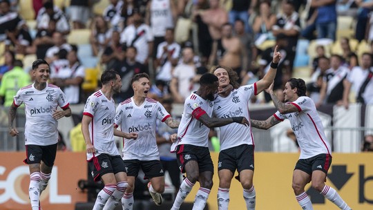 6 a 1: Flamengo aplica sua maior goleada contra o Vasco na história em clássico no Maracanã