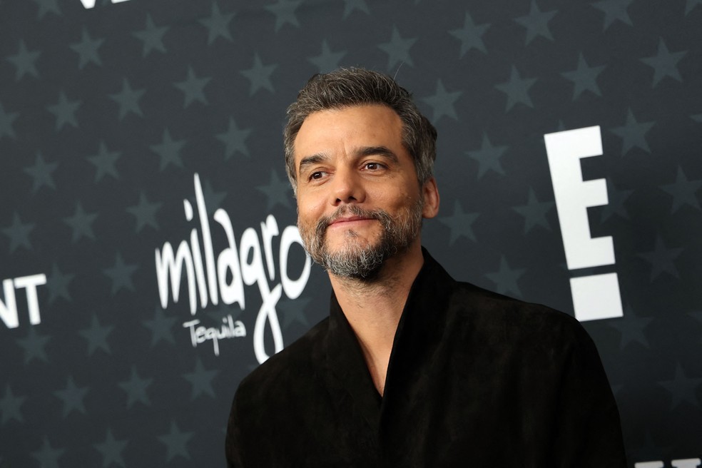 Wagner Moura no Critics Choice Awards 2026 — Foto: Michael Tran / AFP
