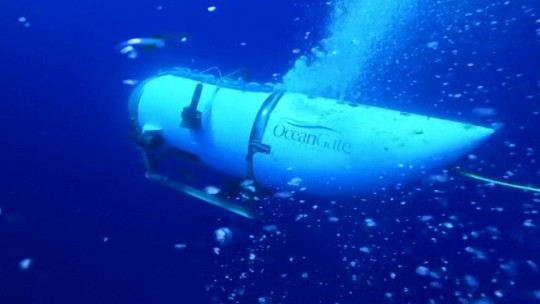 Fibra de carbono pode ser causa de implosão de Titan e só foi usada em um submarino antes, revela  oceanógrafo 