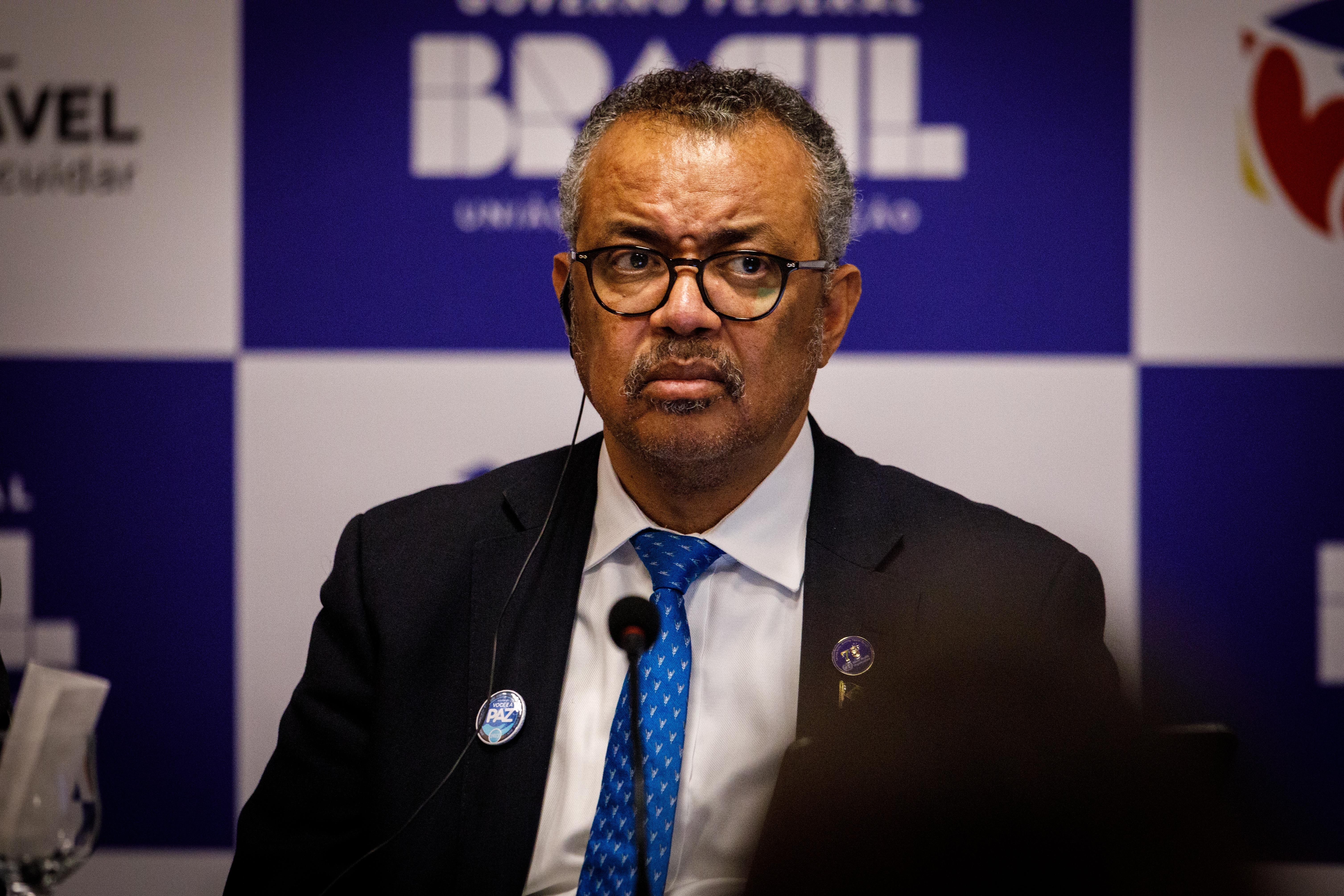 Tedros Adhanom, diretor-geral da OMS, recebe alta após passar a noite  em hospital do Rio