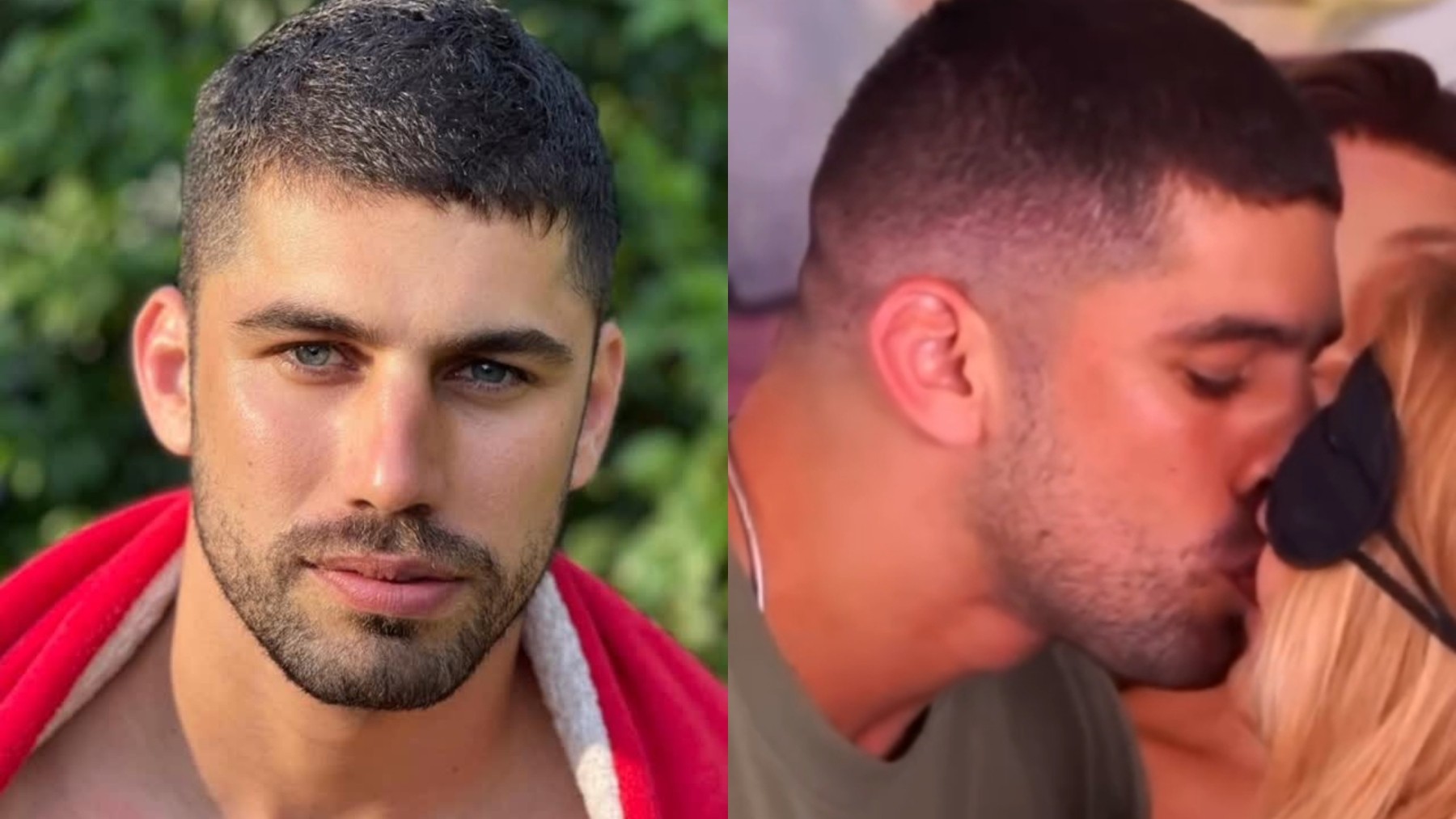 Quem é Otávio Gimenez, modelo que beijou três famosas e viralizou em reality