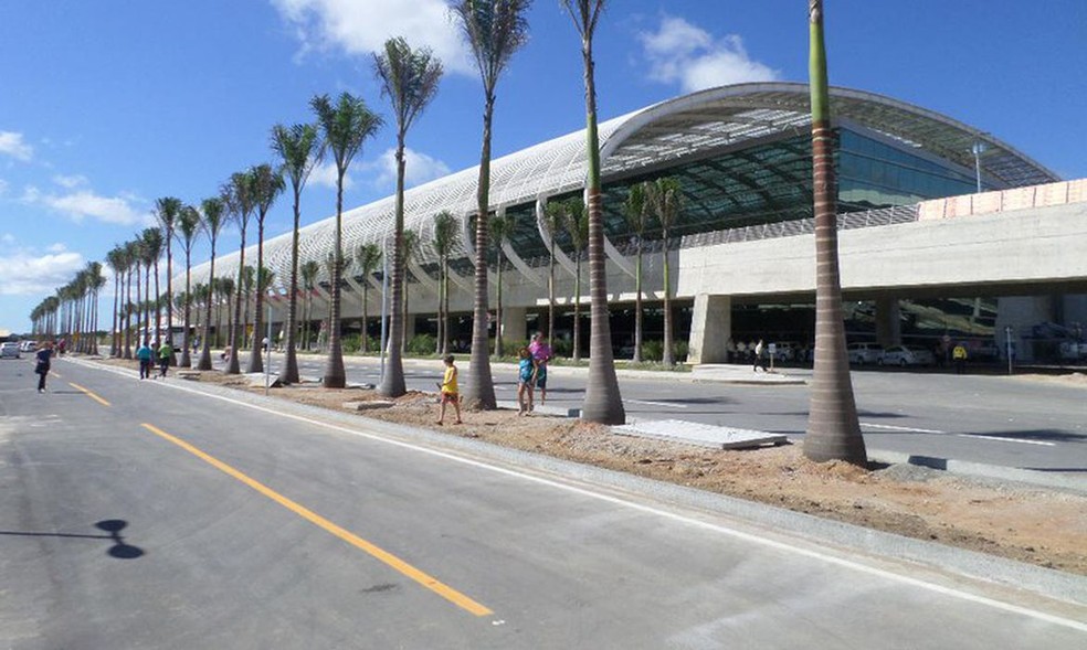 Aeroporto de São Gonçalo do Amarante: primeira desde o início das concessões — Foto: Divulgação
