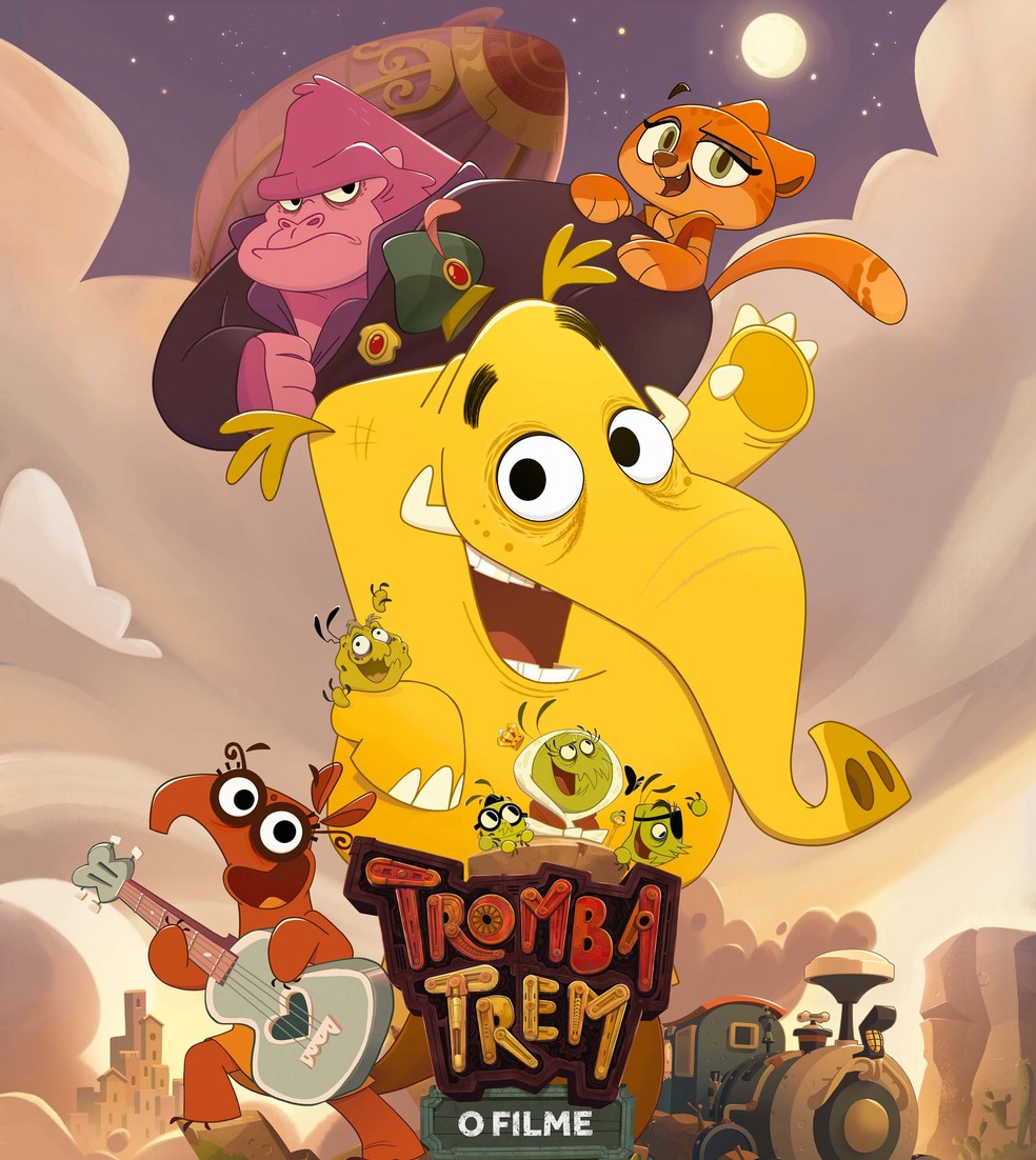 Animação nacional “Tromba Trem” tem estreia antecipada para o feriado de 7  de setembro